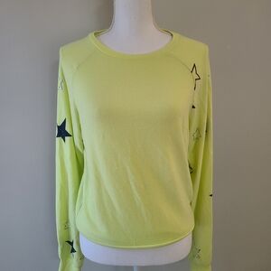 Women's Star Print Long Sleeve Top